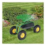 Rolling-Garden-Cart-Work-Seat-with-Heavy-Duty-Tool-Tray-Gardening-Planting-Green-0-12