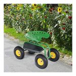 Rolling-Garden-Cart-Work-Seat-with-Heavy-Duty-Tool-Tray-Gardening-Planting-Green-0-13