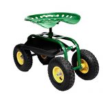 Rolling-Garden-Cart-Work-Seat-with-Heavy-Duty-Tool-Tray-Gardening-Planting-Green-0-14