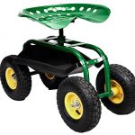 Rolling-Garden-Cart-Work-Seat-with-Heavy-Duty-Tool-Tray-Gardening-Planting-Green-0-6