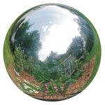 Rome-704-S-Silver-Stainless-Steel-Gazing-Globe-Polished-Stainless-Steel-4-Inch-Diameter-0