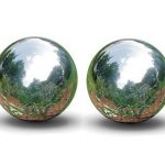 Rome-Stainless-Steel-Gazing-Balls-Silver-12-dia-2-Pack-0