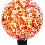 Russco-III-GD137142-Glass-Gazing-Ball-10-Red-Spots-0