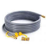 SHINESTAR-24-feet-Natural-Gas-Hose-with-38-Male-Flare-Quick-ConnectDisconnect-for-BBQ-Gas-Grill-50000-BTU-Fits-Low-Pressure-Appliance-with-38-Female-Flare-Fitting-CSA-Certified-0