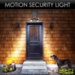 SOLAR-MOTION-LED-SECURITY-FLOOD-LIGHT-By-Mighty-Power-Weatherproof-Ultra-Bright-600-Lumens-of-Light-Perfect-For-Detecting-Movement-Illuminating-Outdoor-Walkways-Patios-Grey-9×75-x-525-Inches-0-0