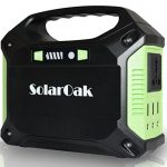 SOLAROAK-Portable-Generator-Battery-Pack-Power-Supply-Solar-Energy-Storage-Charged-by-100W-Solar-PanelWall-OutletCar-with-Dual110V-AC-OutletUSB-Ports5V3ADC-Ports-9126V15A150Wh42000mAh-0