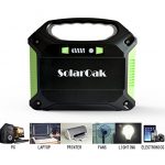 SOLAROAK-Portable-Generator-Battery-Pack-Power-Supply-Solar-Energy-Storage-Charged-by-100W-Solar-PanelWall-OutletCar-with-Dual110V-AC-OutletUSB-Ports5V3ADC-Ports-9126V15A150Wh42000mAh-0-2
