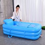 SYHY-Adult-Bathtub-Warm-Folding-Bathtub-Inflatable-Bathtub-Thick-BottomWith-Pillowblue-0-1