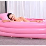 SYHY-Adult-Bathtub-Warm-Folding-Bathtub-Inflatable-Bathtub-Thick-BottomWith-Pillowpink-0-1