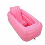 SYHY-Adult-Bathtub-Warm-Folding-Bathtub-Inflatable-Bathtub-Thick-BottomWith-Pillowpink-0