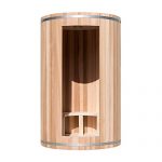 Sauna-1-Person-Suana-Room-Traditional-Handmade-Wooden-Sauna-Made-with-3KW-Harvia-Sauna-Electrical-Heater-and-Sauna-Stove-Rustic-Cedar-0-0
