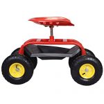 Sawan-Shop-Rolling-Garden-Cart-Work-Seat-With-Heavy-Duty-Tool-Tray-Gardening-Planting-Red-0-1