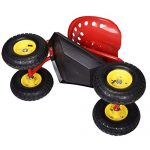 Sawan-Shop-Rolling-Garden-Cart-Work-Seat-With-Heavy-Duty-Tool-Tray-Gardening-Planting-Red-0-2