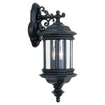 Sea-Gull-Hill-Gate-Outdoor-Hanging-Wall-Lantern-1975H-in-Black-0