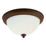 Sea-Gull-Lighting-77064-829-Rialto-Two-Light-Close-to-Ceiling-Russet-Bronze-Finish-with-Satin-Etched-Glass-0