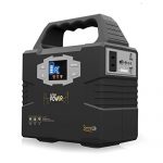 SereneLife-Portable-Generator-150Wh-Power-Station-Quiet-Gas-Free-Power-Inverter-CPAP-Battery-Pack-Charged-by-Solar-PanelWall-OutletCar-with-110V-AC-Outlet3-DC-12V-USB-Port-0