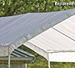 ShelterLogic-11072-10-x-20-Feet-Canopy-Replacement-Cover-Fits-2-Inch-Frame-0-1