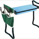 Sokey-Folding-Garden-kneeler-Multifuncational-Garden-Chair-SeatStool-with-Tool-HolderGreen-0