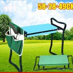Sokey-Folding-Garden-kneeler-Multifuncational-Garden-Chair-SeatStool-with-Tool-HolderGreen-0-2