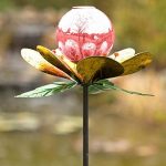Solar-Mercury-Glass-Globe-Flower-Garden-Spinner-0