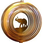 Stainless-Steel-Elephant-12-Inch-Wind-Spinner-Copper-0