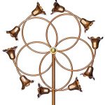 Stanwood-Wind-Sculpture-Kinetic-Copper-Dual-Spinner-Tumbling-Flowers-0