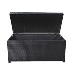 Style-2-BLACK-64-x-30-x-30-Large-Wicker-Storage-Box-Chest-Deck-Poolside-Storing-Patio-Case-0-1