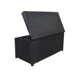 Style-2-BLACK-64-x-30-x-30-Large-Wicker-Storage-Box-Chest-Deck-Poolside-Storing-Patio-Case-0-2