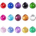 SunAngel-Multi-color-Glass-Crystal-Ball-Prisms-Pendant-Feng-Shui-Suncatcher-Decorating-Hanging-Faceted-Prism-Balls-for-Feng-ShuiDivination-or-WeddingHomeOffice-Decoration-30mm-Pack-of-15-0-1