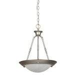 Sunset-Lighting-F7676-53-Pendant-with-Faux-Alabaster-Glass-Satin-Nickel-Finish-0
