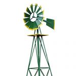 Super-Deal-8-Iron-Windmill-Ornamental-Garden-Weather-Resistant-Weather-Vane-0-1