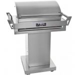 TEC-G-Sport-FR-Propane-Gas-Grill-On-Stainless-Steel-Pedestal-0