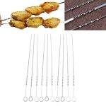 Tebatu-10-Pcs-Stainless-Steel-Flat-Meat-Skewers-For-Outdoor-BBQ-Barbecue-0-1