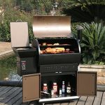 Tenive-679sq-22K-BTU-Wood-Pellet-Grill-Smoker-2-Levels-Cooking-Rack-3-Year-Warranty20-Lbs-Hopper-Capacity-BBQ-Grills-w-Digital-Thermostat-Controller-and-Electronic-Auto-start-Ignition-0-1