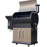 Tenive-679sq-22K-BTU-Wood-Pellet-Grill-Smoker-2-Levels-Cooking-Rack-3-Year-Warranty20-Lbs-Hopper-Capacity-BBQ-Grills-w-Digital-Thermostat-Controller-and-Electronic-Auto-start-Ignition-0