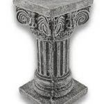Things2Die4-Solid-Concrete-Roman-Pillar-Mini-Statue-Pedestal-0