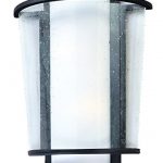 Troy-Lighting-Bennington-12-H-2-Light-Outdoor-Wall-Light-Forged-Bronze-Finish-with-Clear-Seeded-and-Matte-Opal-Glass-0