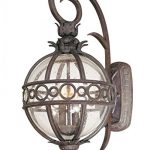 Troy-Lighting-Campanile-1-Light-Outdoor-Wall-Lantern-Campanile-Bronze-Finish-with-Clear-Seedy-Glass-0