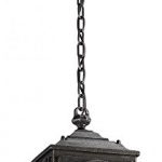 Troy-Lighting-Main-Street-2-Light-Outdoor-Pendant-Aged-Pewter-Finish-with-Clear-Pressed-Glass-Shade-0