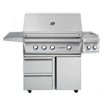 Twin-Eagles-TEBQ36G-CL-36-Inch-Propane-Gas-Grill-On-Door-and-Drawers-Cart-with-Sear-Zone-Kit-and-13-Inch-Double-Side-Burners-0