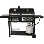 USA-Premium-Store-Dual-Fuel-Combination-CharcoalGas-Grill-Painted-Steel-Removable-Ash-Tray-0-1