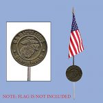 Veteran-Military-Grave-Marker-for-Marine-Corps-Unfaced-Aluminum-25-in-0