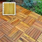 Vifah-Natural-Acacia-Hardwood-Deck-Tiles-Pack-of-10-Horizontal-slats-0-0