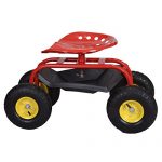 VuHom-Rolling-Garden-Cart-Work-Seat-With-Heavy-Duty-Tool-Tray-Gardening-Planting-0-0