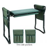 Wakrays-Foldable-Kneeler-Garden-Seat-Portable-Stool-with-EVA-Kneeling-Pad-and-Tool-Pouch-Green-0