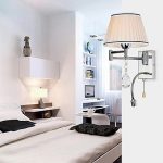 Wall-Lamp-1-Light-with-LED-Reding-light-Stainless-And-Crystal-0-4