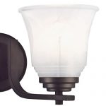 Westinghouse-6220500-Wensley-Two-Light-Interior-Wall-Fixture-Oil-Rubbed-Bronze-Finish-with-White-Alabaster-Glass-0-2