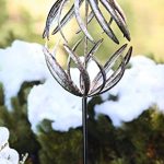 Wind-Weather-Banana-Peel-Metal-Garden-Wind-Spinner-Kinetic-Yard-Sculpture-Dual-Motion-Antiqued-Bronze-Finish-12-W-x-59-H-0-0