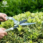 Worth-Garden-HEAVY-QUALITY-Hedge-Shear-with-75-Inch-HEAT-TREATED-BLADES-Durable-AntiRust-Non-Stick-Teflon-Coating-with-Pivot-Bolt-TPR-ERGONOMIC-Handle-BEST-for-HOUSEHOLD-PROFESSIONAL-USE-0-2