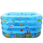 YZYC-Safety-Inflatable-Kiddie-PoolBaby-Swimming-Pool55X39X30-Blue-Pool-0